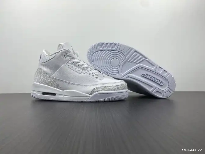 MaikeSneakers White' Retro PS 429487-111 Jordan 3 'Triple Air 0519